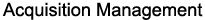 Acquisition Management
